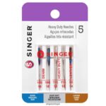 agulhas universais para serviços pesados, tamanhos variados DB262X115 SINGER acessórios