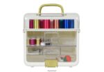Kit de armazenamento de costura e artesanato de 255 peças costurado com linha metálica DB262X181 SINGER acessórios