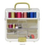 Kit de armazenamento de costura e artesanato de 255 peças costurado com linha metálica DB262X181 SINGER acessórios