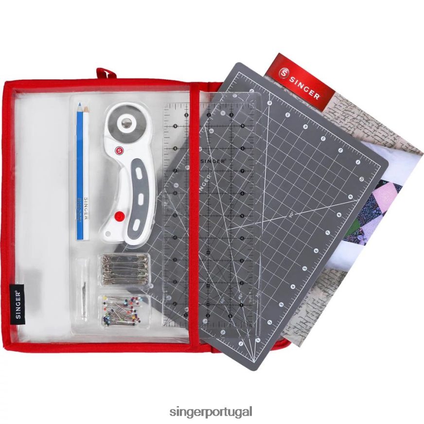 Kit para aprender a quilt com 86 peças DB262X182 SINGER acessórios - Image 1