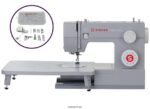 máquina de costura 6380 resistente e pacote de calcador DB262X23 SINGER máquinas