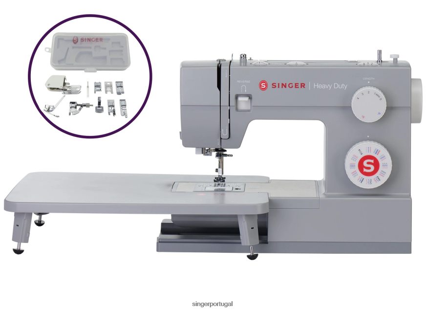 máquina de costura 6380 resistente e pacote de calcador DB262X23 SINGER máquinas - Image 1