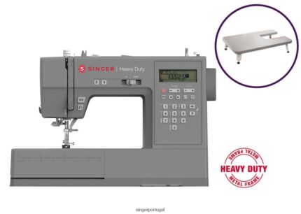 máquina de costura 6700c resistente e mesa de extensão DB262X10 SINGER máquinas