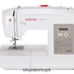 máquina de costura brilho 6180 DB262X47 SINGER máquinas