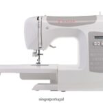 máquina de costura cinza c5200 DB262X48 SINGER máquinas