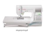 máquina de costura estilista quântica 9960 DB262X40 SINGER máquinas