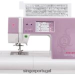 máquina de costura estilista quântica 9985 DB262X56 SINGER máquinas