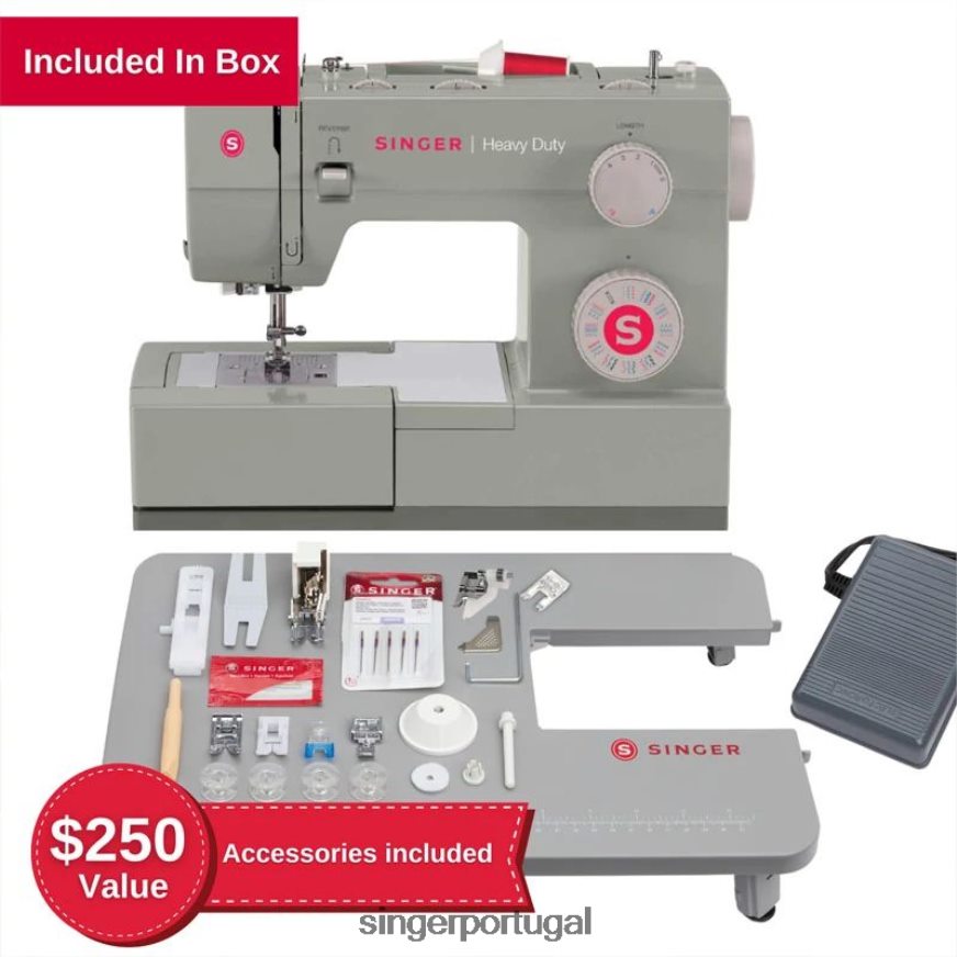pacote de itens essenciais 4452 para serviços pesados DB262X6 SINGER máquinas - Image 2