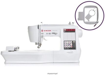 se9180 máquina de costura e bordado e pacote de argolas DB262X1 SINGER máquinas