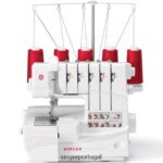 serger profissional 5 14t968dc DB262X58 SINGER máquinas