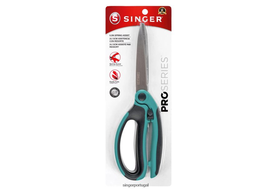 Tesoura auxiliar de mola proseries de 9,5" com empunhadura confortável DB262X162 SINGER acessórios - Image 1