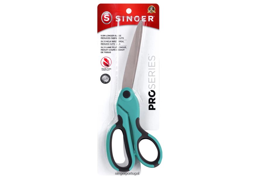 Tesoura curvada prosérie de 9,5" para serviço pesado com empunhadura confortável DB262X163 SINGER acessórios - Image 1