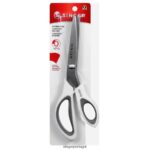 Tesoura de picotar de 9" com punho confortável, tesoura zig zag de aço inoxidável DB262X166 SINGER acessórios