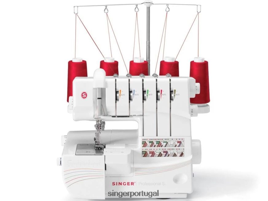 serger profissional 5 14t968dc DB262X58 SINGER máquinas